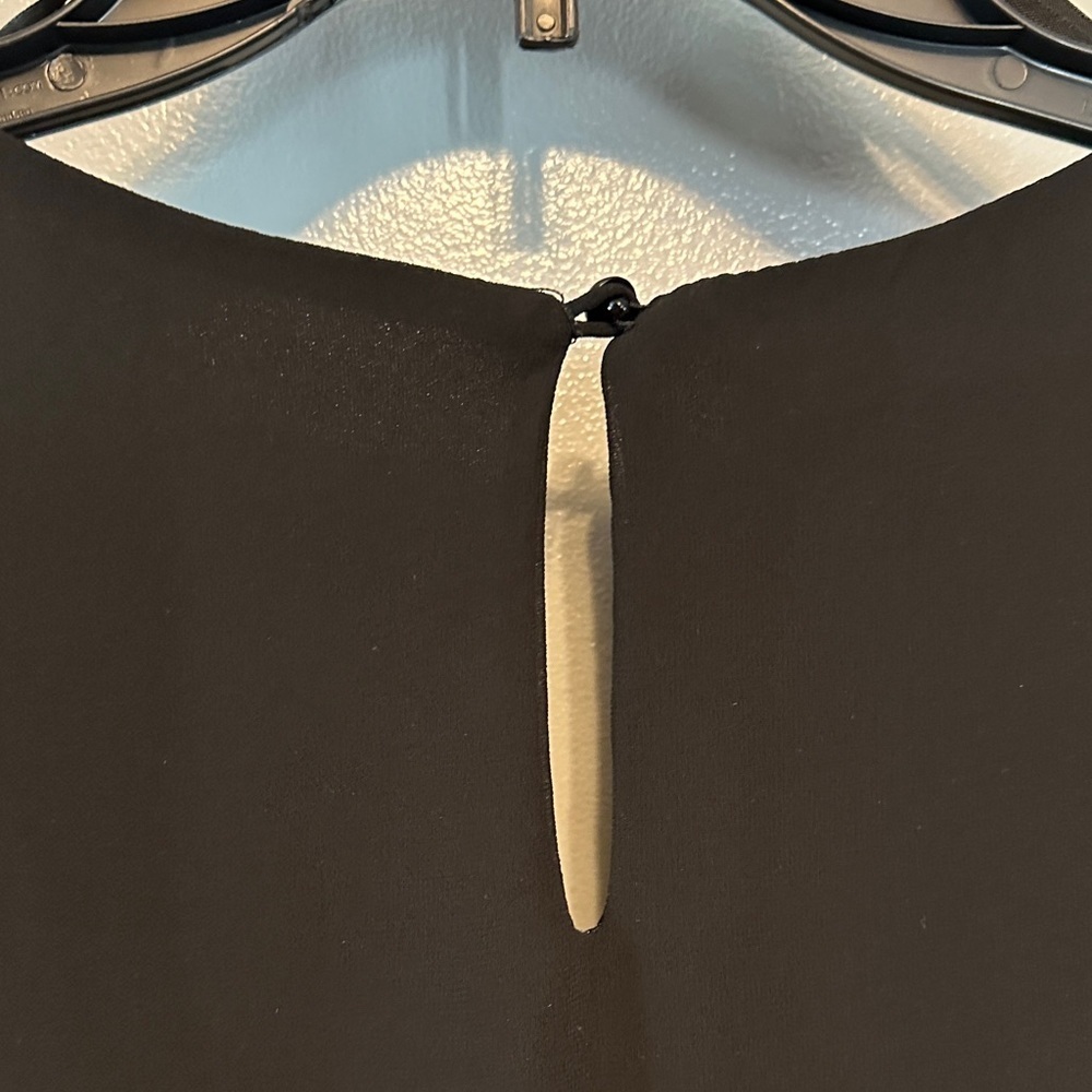 Iz Byer Black Long Sleeve Dress with Embellished Cuffs - Picture 9 of 10